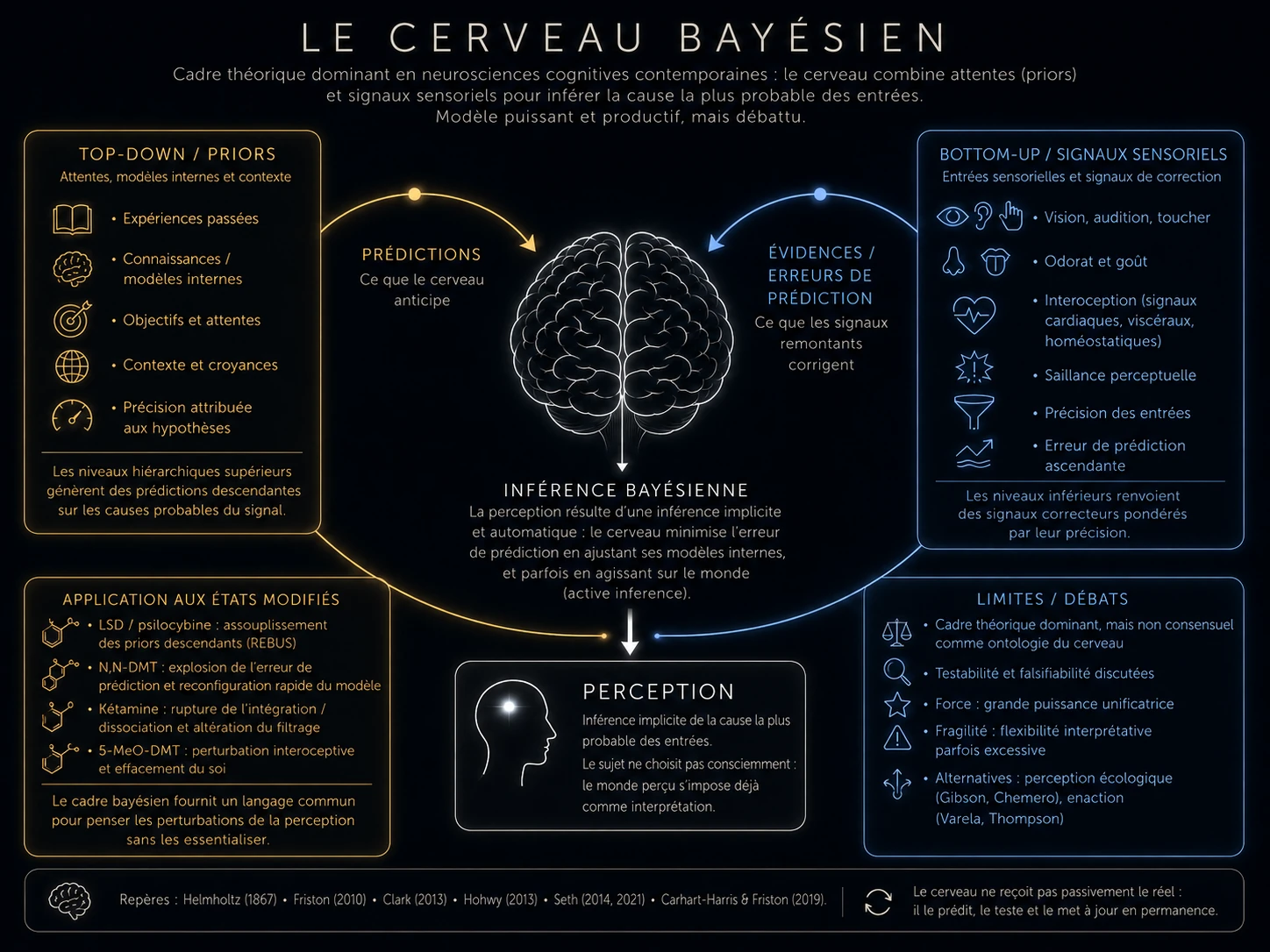 Le cerveau bayésien